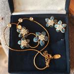 Parure fleurs bleues AGS