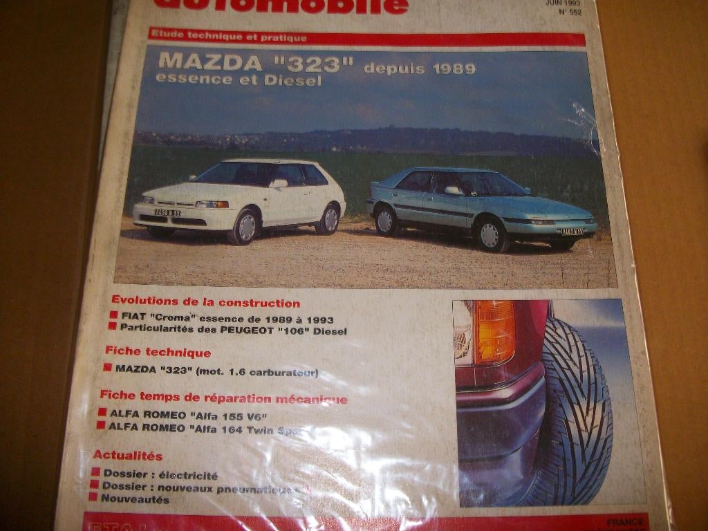 revue technique mazda 323 de 1989-1993, Enlèvement ou Envoi