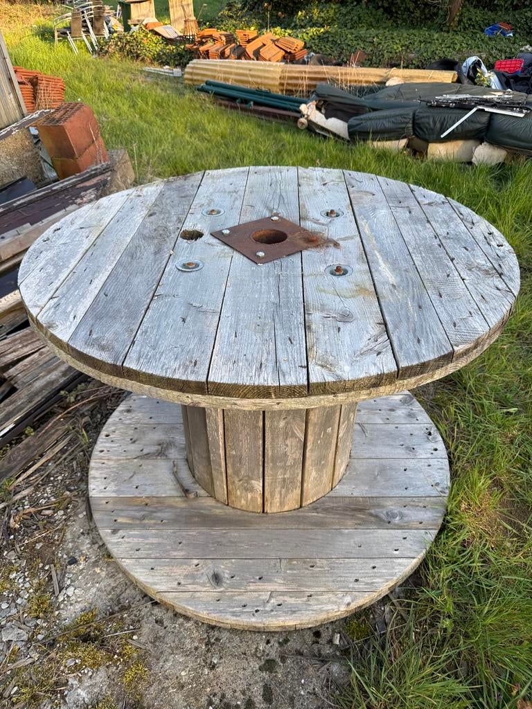 Houten haspel 90cm, Ophalen, Zo goed als nieuw