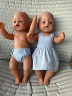 78. Babyborn: Nieuw lichtblauw zomerjurkje met pampertje, Ophalen of Verzenden, Nieuw, Babypop