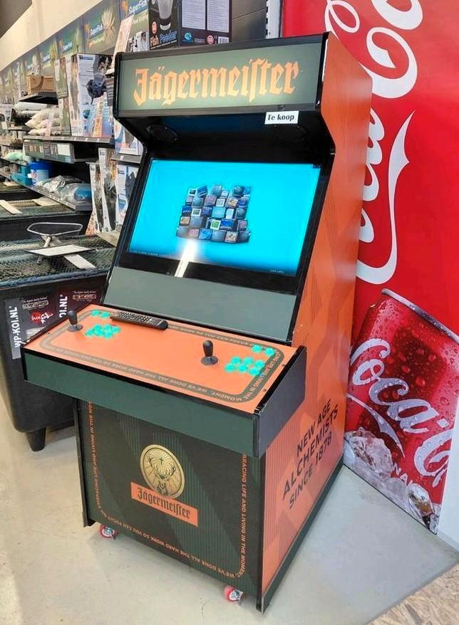 Unieke officiële Jägermeister Arcade kast. (Inruil evt. Moge, Verzamelen, Automaten | Overige, Ophalen