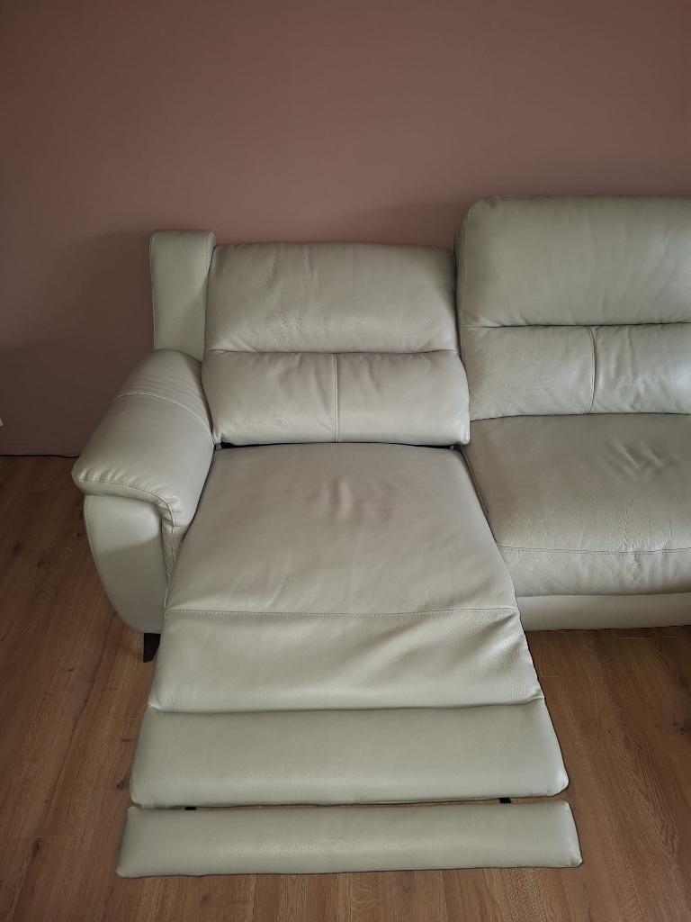 Salon zetel, Ophalen, Gebruikt, Leer