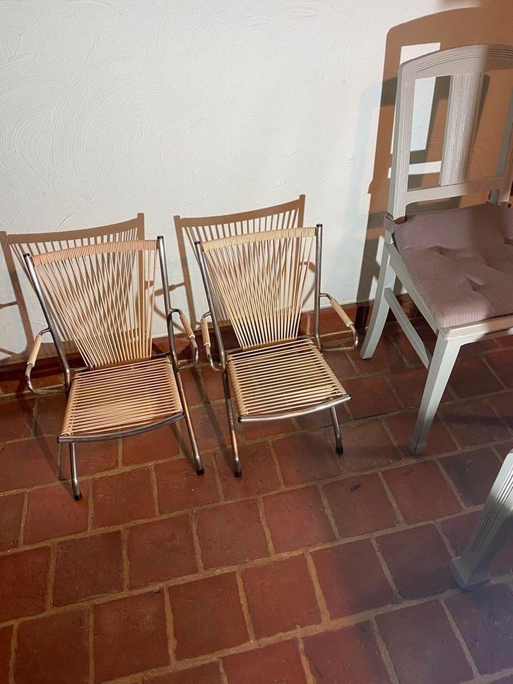 Chaises hautes Scoubido, Jardin & Terrasse, Chaises de jardin, Utilisé, Métal, Enlèvement