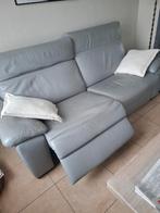 Lederen salon te koop, Ophalen, Gebruikt, Leer