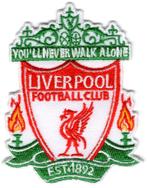 Liverpool Football Club stoffen opstrijk patch embleem, Verzamelen, Verzenden, Nieuw