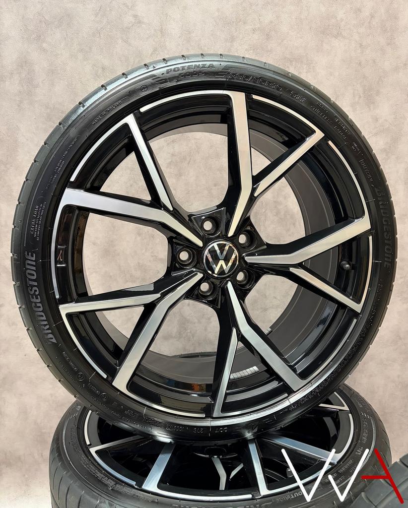 19'' Volkswagen Golf 8 GTI / R Estoril velgen origineel, Auto-onderdelen, Banden en Velgen, Banden en Velgen, Zomerbanden, 19 inch