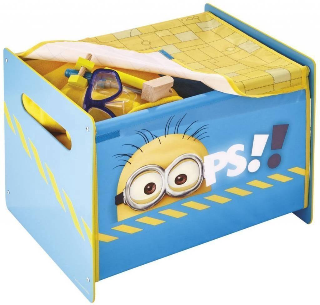 Minions Speelgoedkist - Disney - van 29,- voor 19,95!, Kinderen en Baby's, Kinderkamer | Overige Meubels, Nieuw, Overige typen