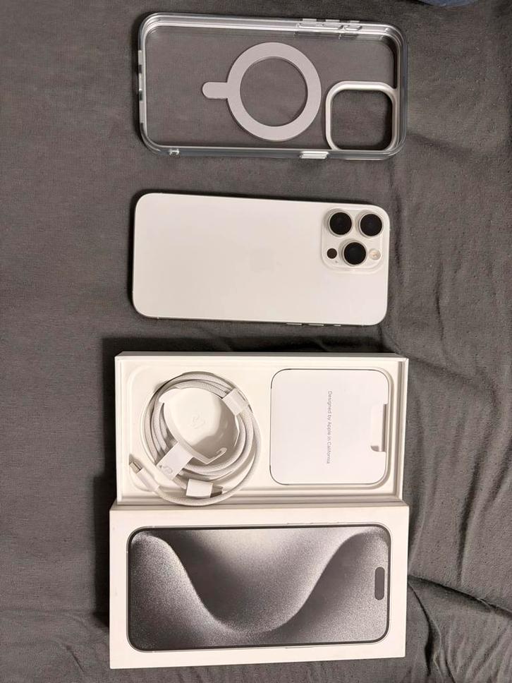 Iphone 15 pro max/ 256 GB, Télécoms, Téléphonie mobile | Apple iPhone, Comme neuf, 256 GB, Sans abonnement, Sans simlock, iPhone 15 Pro Max