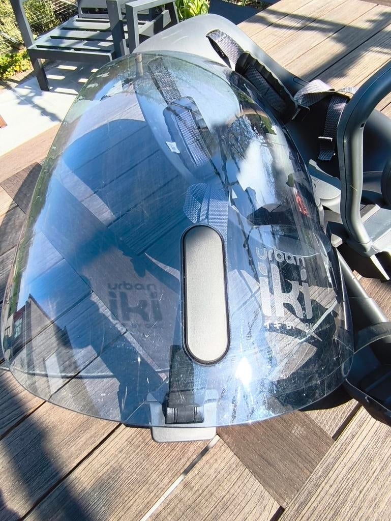 Fietsstoeltje urban iki met windscherm, Fietsen en Brommers, Ophalen