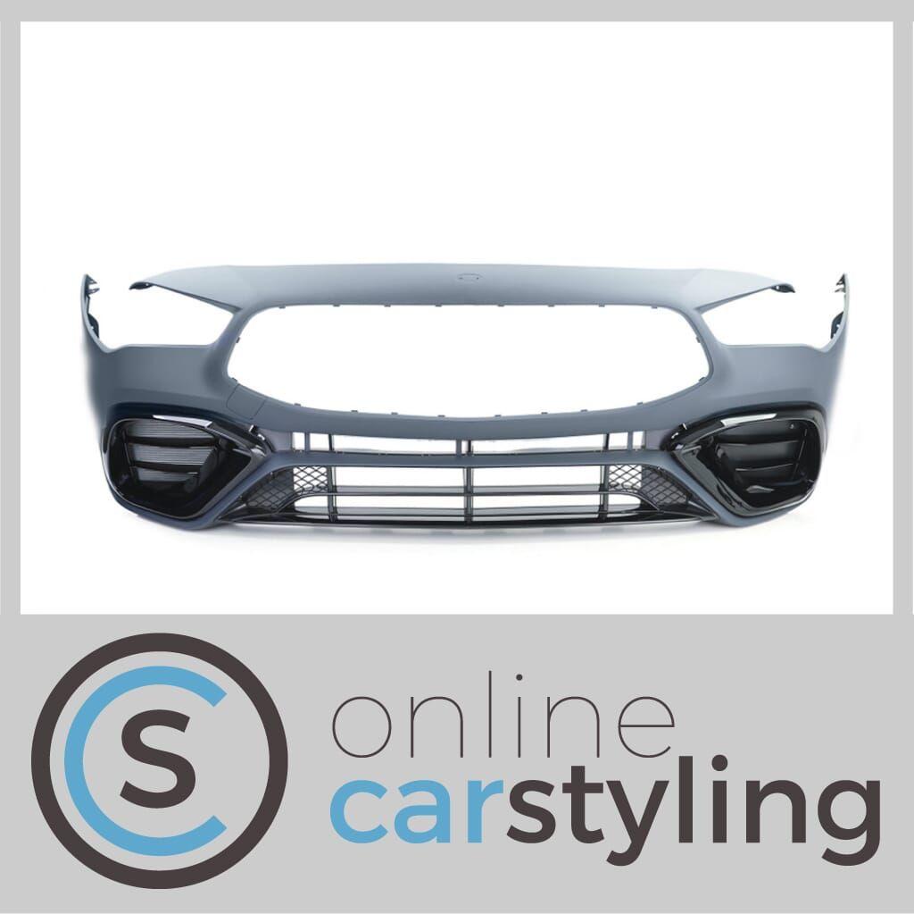 Voorbumper Mercedes CLA C118 / X118 Sport Style + Grill, -, Voor, Nieuw, Ophalen of Verzenden