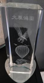 Cristal gravure lazer aigle Chine, Verzamelen, Ophalen