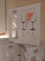 Verres à vin Ultima Bohemia Crystal-10 sets(=1rouge+1blanc), Enlèvement ou Envoi, Neuf, Verre, Service complet