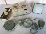 Oude dictafoon Philips EL3581 met benodigdheden, Enlèvement, Magnétophone défectueux, Avec bandes