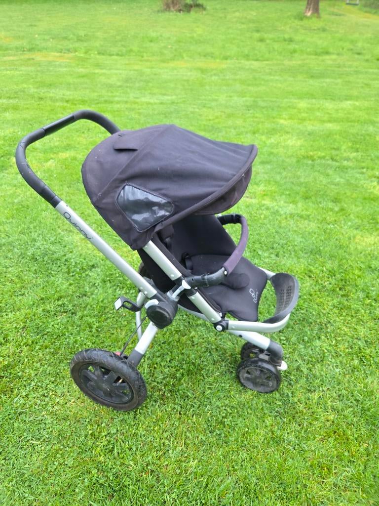 Quinny Buzz buggy+ reiswieg, Kinderen en Baby's, Buggy's, Gebruikt, Quinny, Regenhoes, Verstelbare rugleuning, Voetenzak, Zonnekap