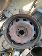 4 stalen velgen 15 inch met ford wieldoppen, Ophalen, 15 inch, Velg(en)