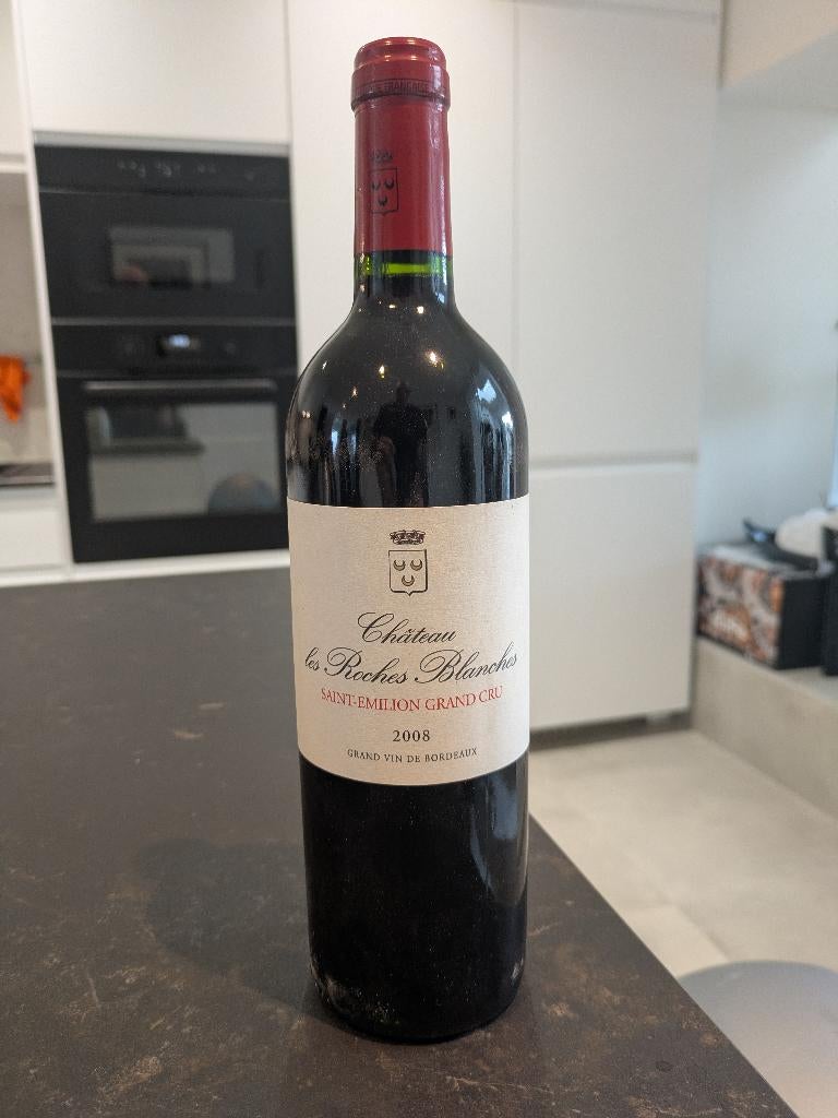 Château les Roches Blanches Saint-Émilion Grand Cru 2008, Collections, Enlèvement