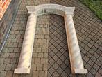 Sierboog in witte steen, Tuin en Terras, Ophalen, Gebruikt, Steen