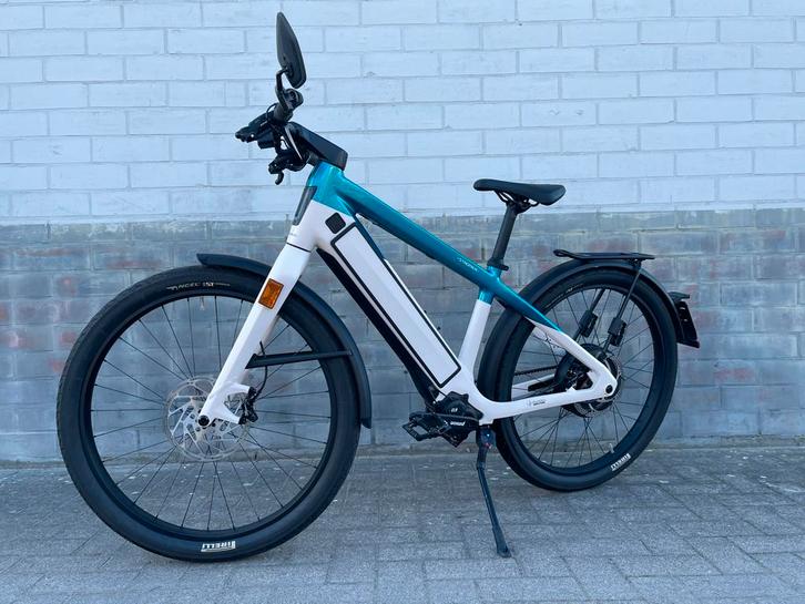 Stromer St3 pinion 983Wh Desert Skey Medium, Vélos & Vélomoteurs, Vélos électriques, Comme neuf, Stromer, Enlèvement