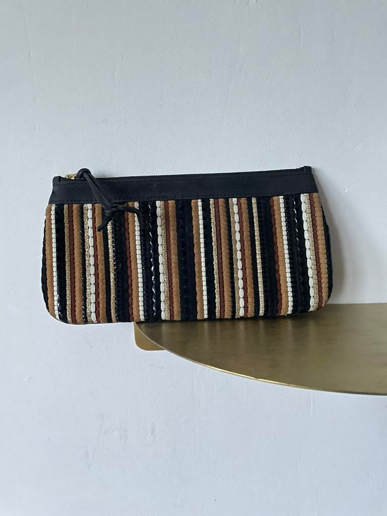 Tas - pochette - clutch delvaux, Ophalen of Verzenden, Gebruikt