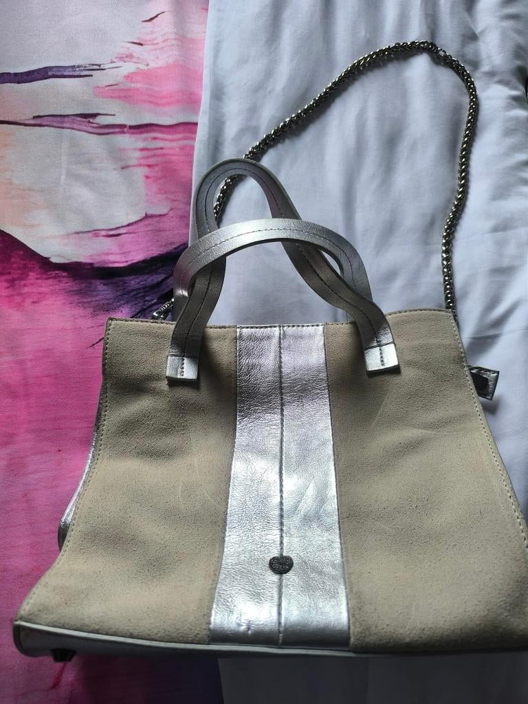 handtas, Enlèvement, Utilisé, Gris, Sac à main