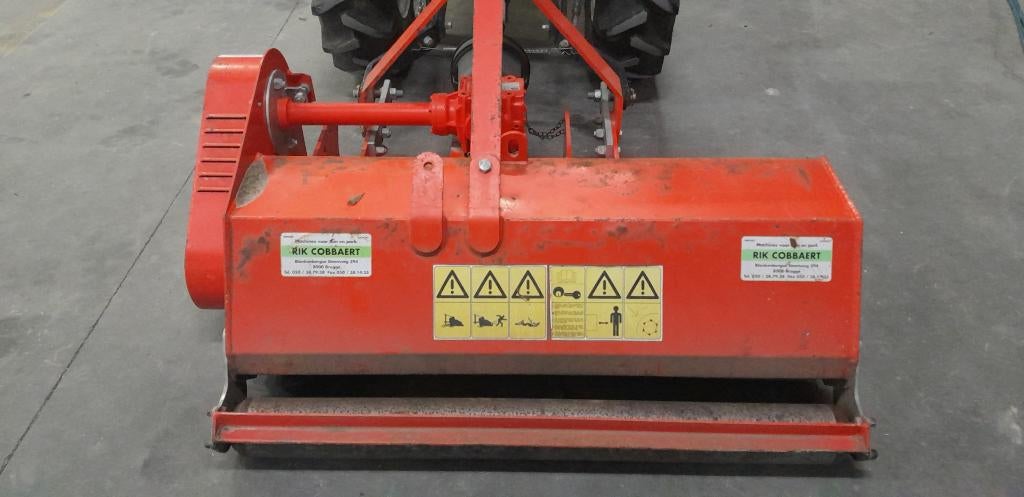 Klepelmaaier 1,20 m en hakselaar 7,5 cm voor minitractor, Ophalen, Gebruikt, ?, 50 cm of meer