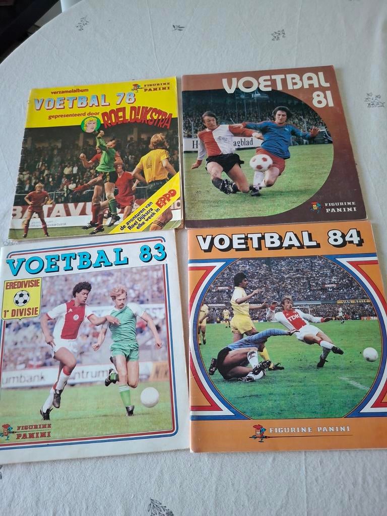 Panini albums  nederland  1978/81/83/84, Ophalen of Verzenden