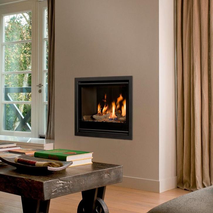 Gashaard - Bellfires Unica-2 70, Maison & Meubles, Cheminées, Utilisé, Cheminée au gaz, Enlèvement