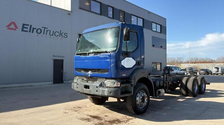 Renault Kerax 370 (LAMES / GRAND PONT / STEEL SUSP / PROPRE, Autos, Camions, Entreprise, Achat, ABS, Air conditionné, Vitres électriques