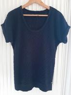 Vêtements pour femmes : chemisier bleu foncé Tommy Hilfiger, Tommy hilfiger, Enlèvement, Taille 36 (S), Bleu