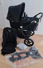 Bugaboo Fox Zwart Super mooi &Nieuw Zonnekap, Kinderen en Baby's, Kinderwagens en Combinaties, Ophalen, Zo goed als nieuw, Kinderwagen