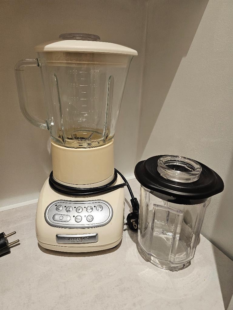 Mixeur KitchenAid Artisan beige, Enlèvement, Comme neuf, Mélangeur