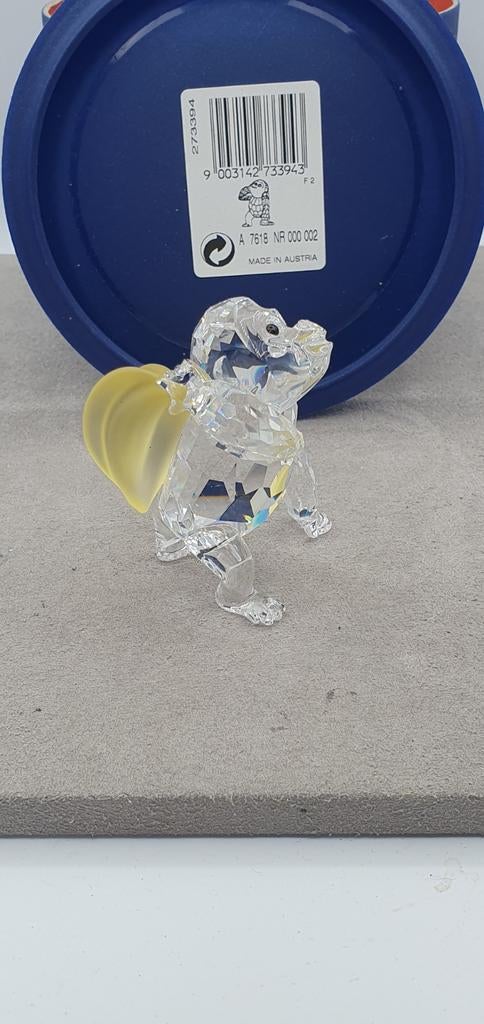 Swarovski Gorillajong met tros bananen., Ophalen of Verzenden