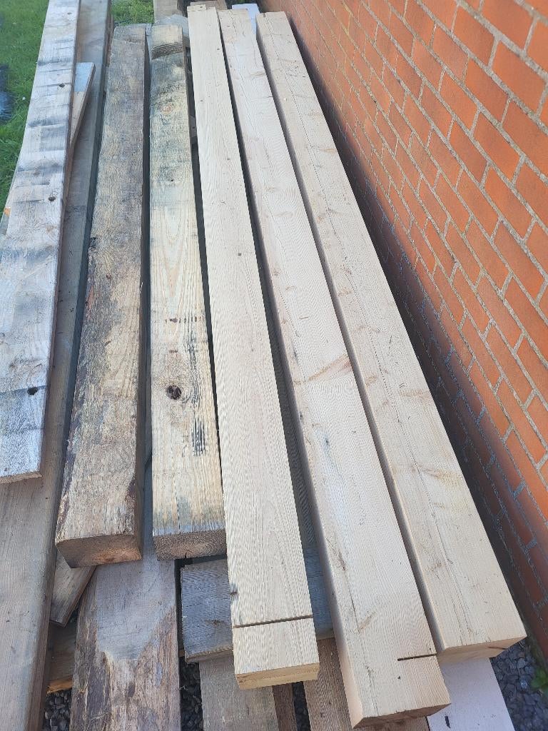 Houten balken, Doe-het-zelf en Bouw, Ophalen