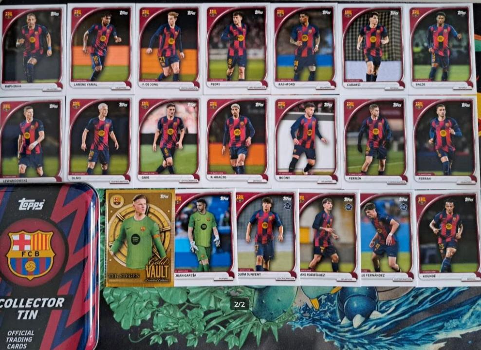 Topps/Panini Voetbal Kaarten, Verzamelen, Sportartikelen en Voetbal, Nieuw, Spelerskaart, Ophalen of Verzenden