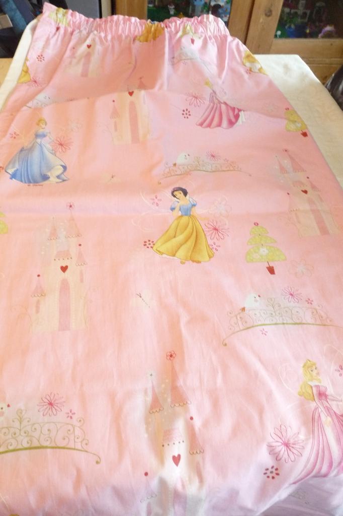 tentures princesses disney + tentures occultantes, Kinderen en Baby's, Kinderkamer | Inrichting en Decoratie, Ophalen of Verzenden