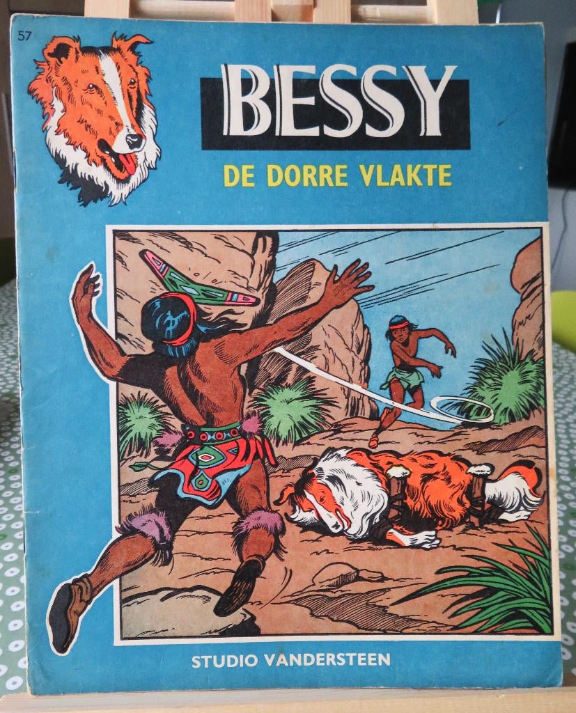 Bessy nr 57 De dorre vlakte., Ophalen of Verzenden, Gelezen, Willy Vandersteen
