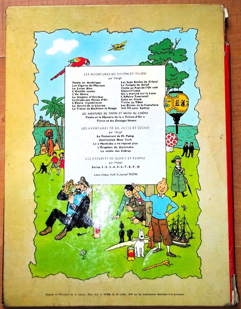 TINTIN - Vol 714 pour Sydney EO/1968, Eén stripboek, Ophalen of Verzenden, Gelezen, Hergé