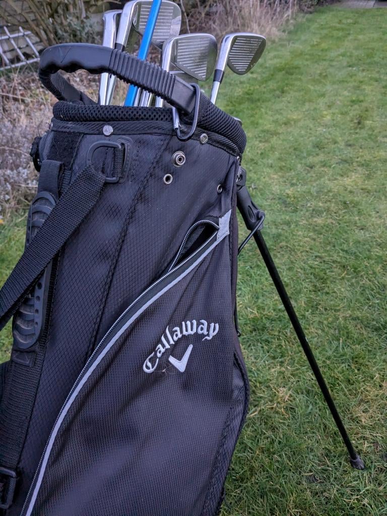 Golf starterspakket (set ijzers, driver en zak), Sport en Fitness, Golf, Set, Callaway, Ophalen