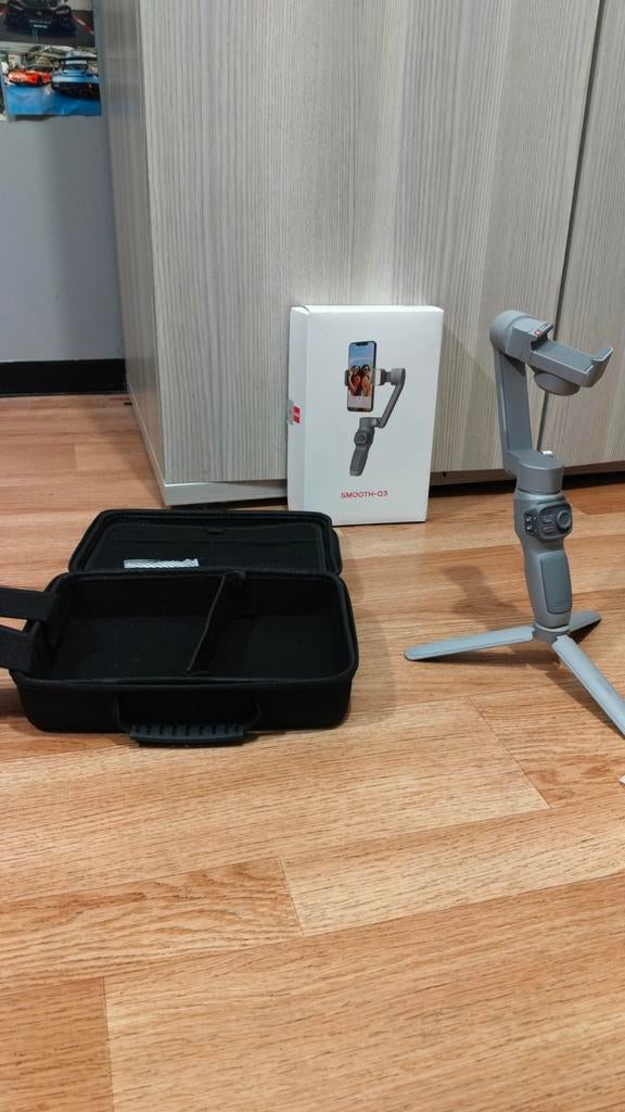 Gimbal zhiyum smooth-Q3, Audio, Tv en Foto, Fotografie | Statieven en Balhoofden, Ophalen, Nieuw, 175 cm of meer, Driepoot