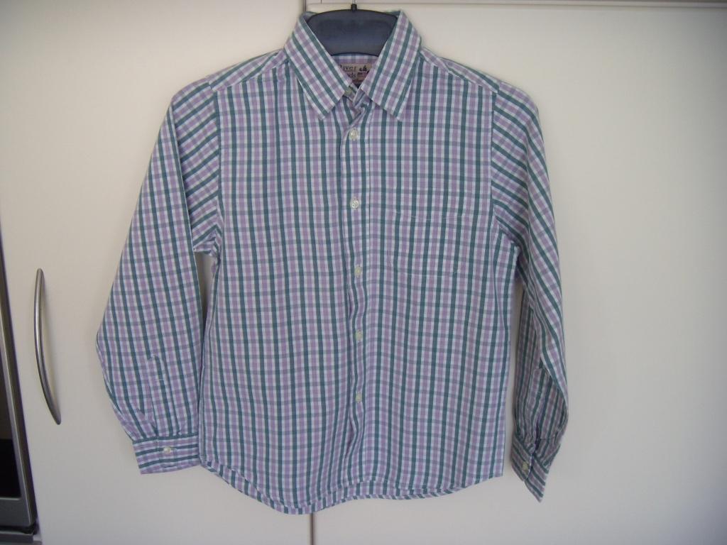 Hemd River Woods jongen maat 140 of 10 jaar, Enfants & Bébés, Vêtements enfant | Taille 140, Enlèvement ou Envoi, Comme neuf, Garçon