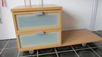 Nachtkastje op wielen voor onder het bed te schuiven, Ophalen, Zo goed als nieuw, 45 tot 65 cm, Minder dan 55 cm