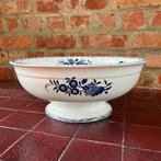 Bol ancien - saladier - sur pied | Boch Grand Bouquet, Enlèvement ou Envoi