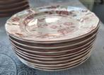 9 assiettes dessert - table mates - rose garden, Keramiek, Ophalen of Verzenden, Zo goed als nieuw, Bord(en)
