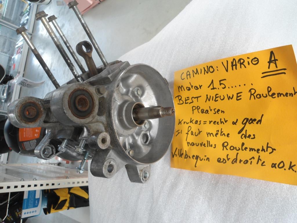 Honda camino : vario motor, lees de bijlage, Fietsen en Brommers, Ophalen, Zo goed als nieuw, Blok, Honda Camino