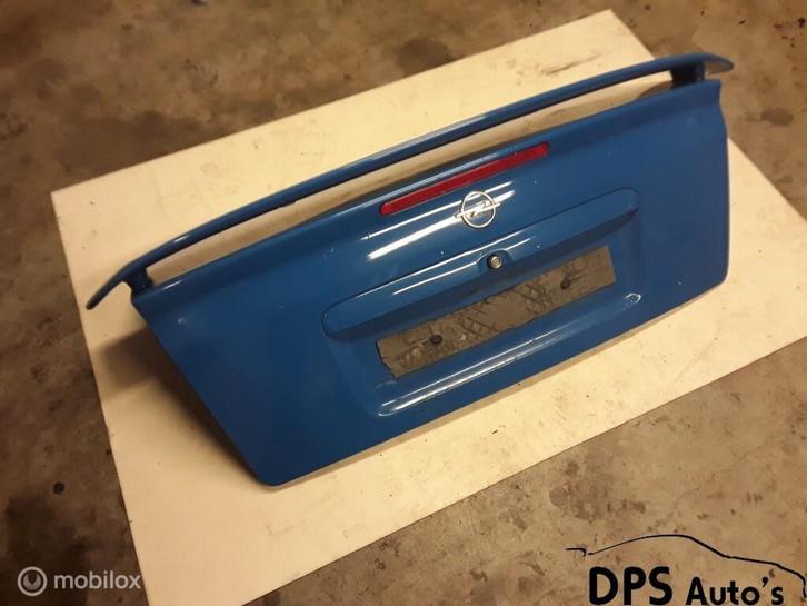 Kofferklep blauw uni Opel Astra Coupé G ('00-'05), Auto-onderdelen, Carrosserie, Achterklep, Opel, Gebruikt, Ophalen
