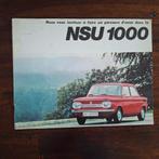 NSU 1000   Jaren '60, Ophalen of Verzenden, Gelezen, Overige merken