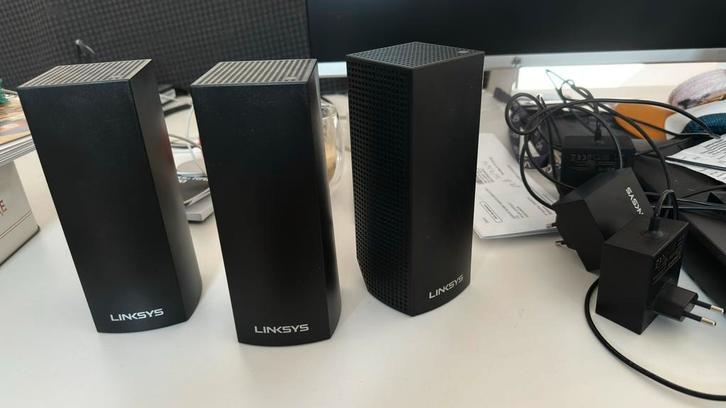 Lynksys velop tri-band wifi 5, Computers en Software, Routers en Modems, Gebruikt, Router met modem, Ophalen