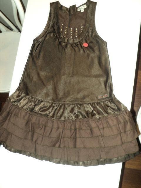 eliane et lena une robe en velours pour la fille 4 ans, Enlèvement ou Envoi, Fille