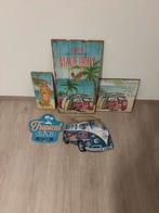 Lot de décoration mural en bois et métal, Maison & Meubles, Enlèvement, Comme neuf