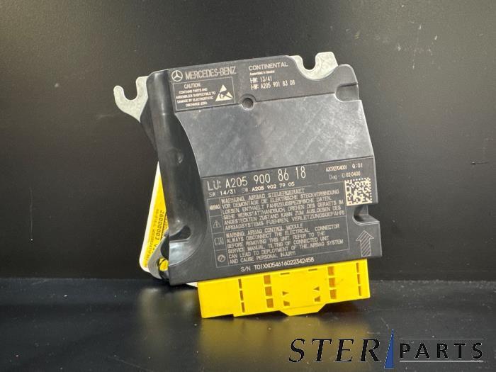 Module airbag d'un Mercedes C-Klasse, 3 mois de garantie, Utilisé, -, -